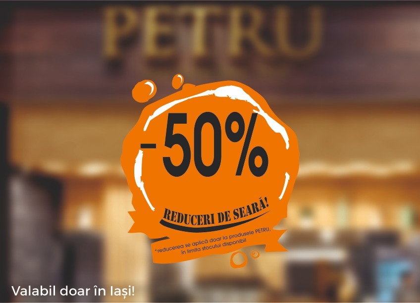 Reduceri de seara la Simigeriile PETRU 
